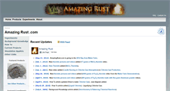 Desktop Screenshot of amazingrust.com